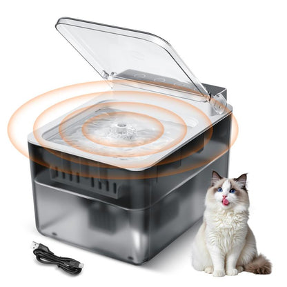 Automatic pet water fountain with sensor, 3L